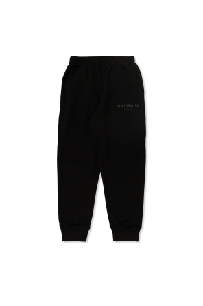 フィットネスボトムス Off White Black Cotton Joggers Off White Black cotton joggers (Off-White/パンツ・ボトムス